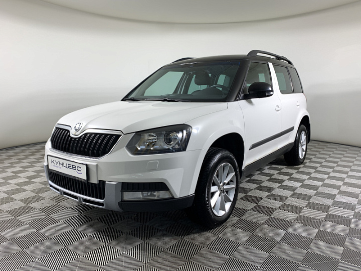 SKODA Yeti 1.8, 2015 года, Робот, БЕЛЫЙ