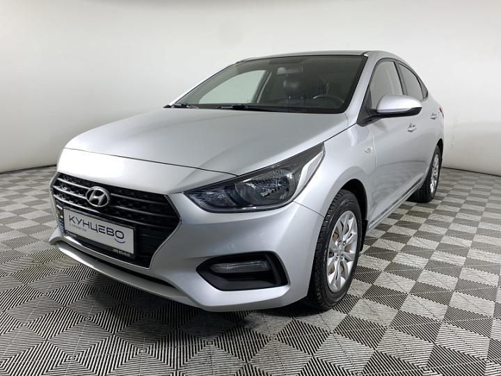 HYUNDAI Solaris 1.6, 2017 года, Автоматическая, Серебристый