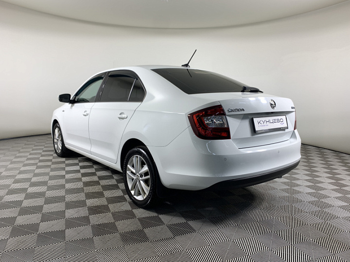 SKODA Rapid 1.4, 2019 года, Робот, БЕЛЫЙ