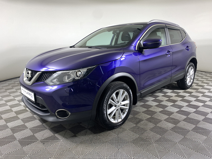 Nissan Qashqai 2, 2018 года, Вариатор, ТЕМНО-СИНИЙ