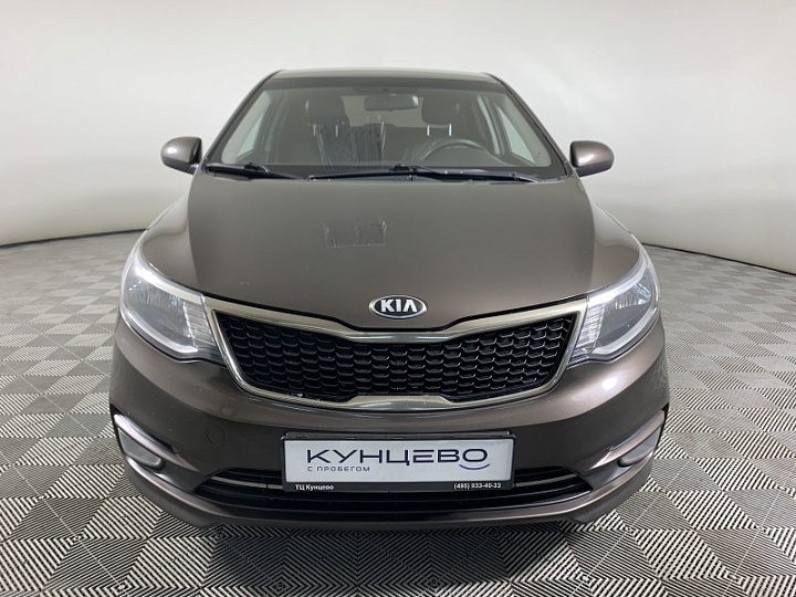 KIA Rio 1.6, 2016 года, Автоматическая, КОРИЧНЕВЫЙ