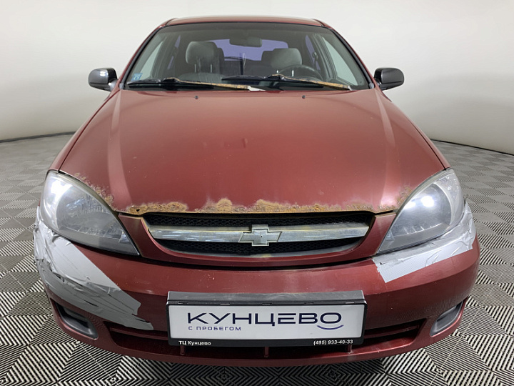 CHEVROLET Lacetti 1.4, 2007 года, Механика, ТЕМНО-БОРДОВЫЙ