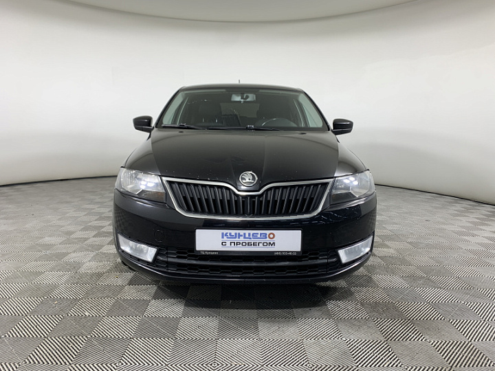 SKODA Rapid 1.6, 2014 года, Автоматическая, ЧЕРНЫЙ