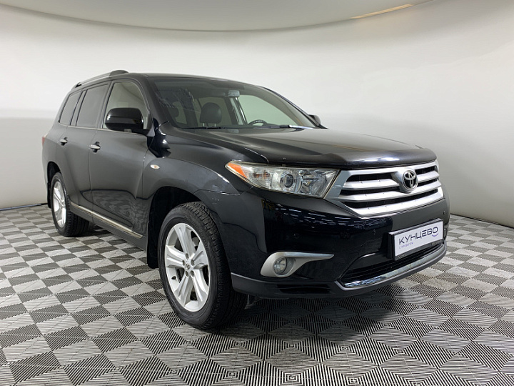 TOYOTA Highlander 3.5, 2013 года, Автоматическая, ЧЕРНЫЙ