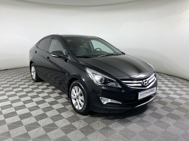 HYUNDAI Solaris 1.6, 2016 года, Автоматическая, ЧЕРНЫЙ