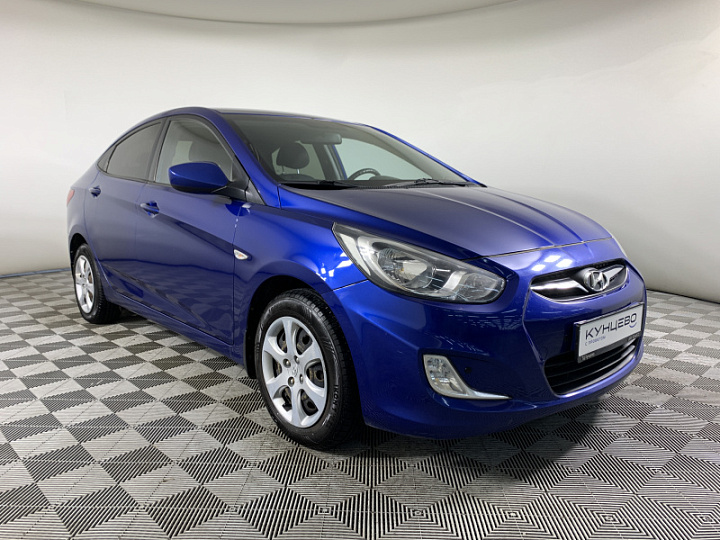 HYUNDAI Solaris 1.4, 2012 года, Автоматическая, ТЕМНО-СИНИЙ