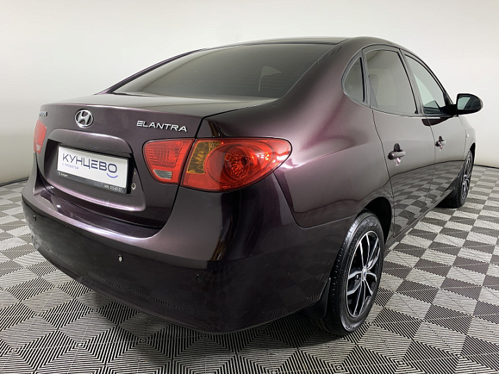 HYUNDAI Elantra 1.6, 2008 года, Механика, Вишневый
