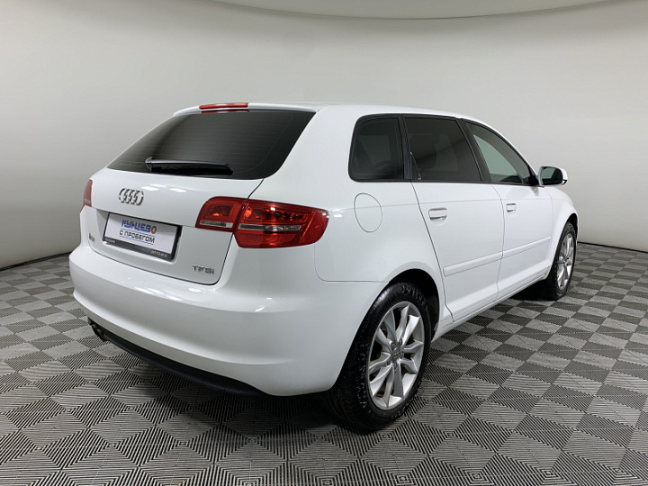 AUDI A3 1.4, 2012 года, Робот, БЕЛЫЙ