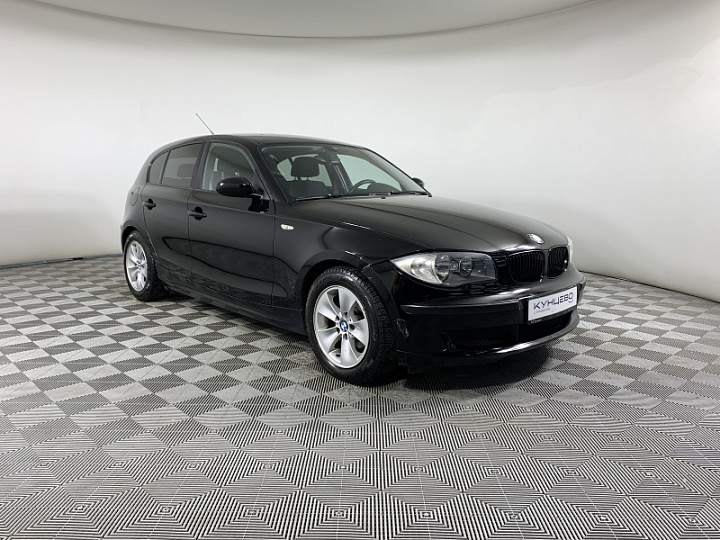 BMW 1 серии 1.6, 2009 года, Автоматическая, ЧЕРНЫЙ