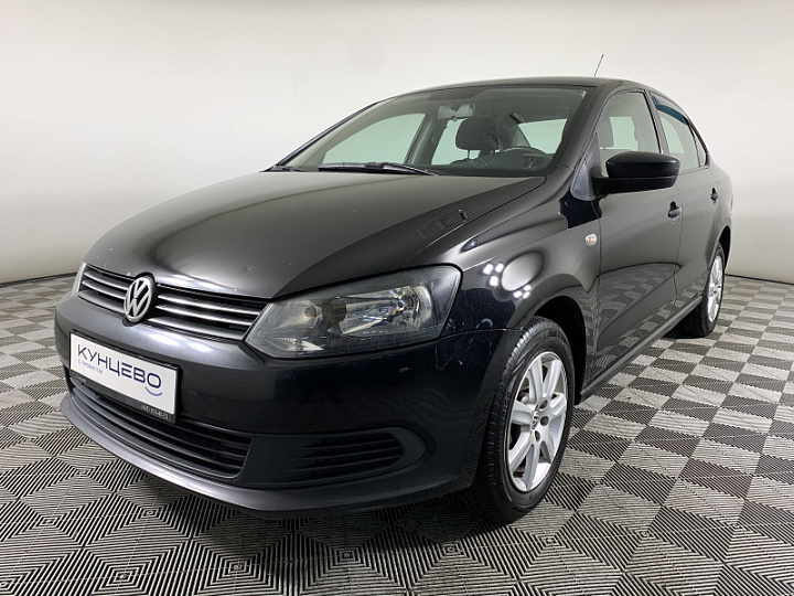 Volkswagen Polo 1.6, 2012 года, Автоматическая, ЧЕРНЫЙ