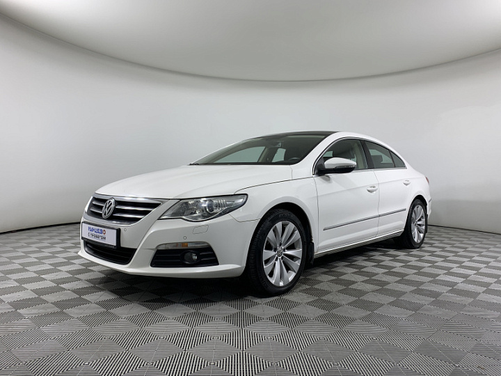 VOLKSWAGEN Passat CC 1.8, 2010 года, Робот, БЕЛЫЙ