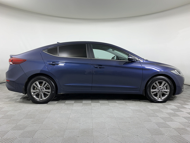 HYUNDAI Elantra 1.6, 2018 года, Автоматическая, СИНИЙ