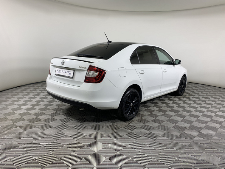 SKODA Rapid 1.6, 2017 года, Автоматическая, БЕЛЫЙ