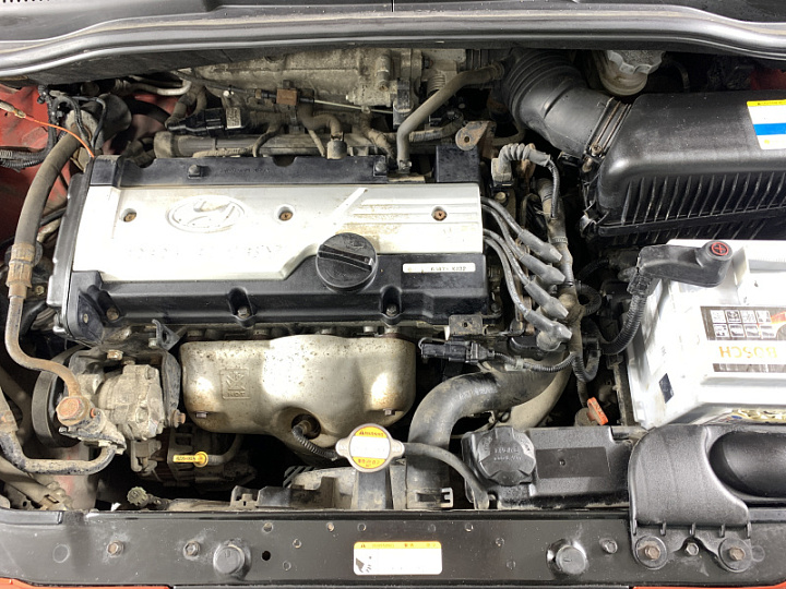 HYUNDAI Getz 1.4, 2007 года, Автоматическая, КРАСНЫЙ