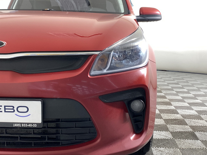 KIA Rio 1.6, 2017 года, Автоматическая, Красный