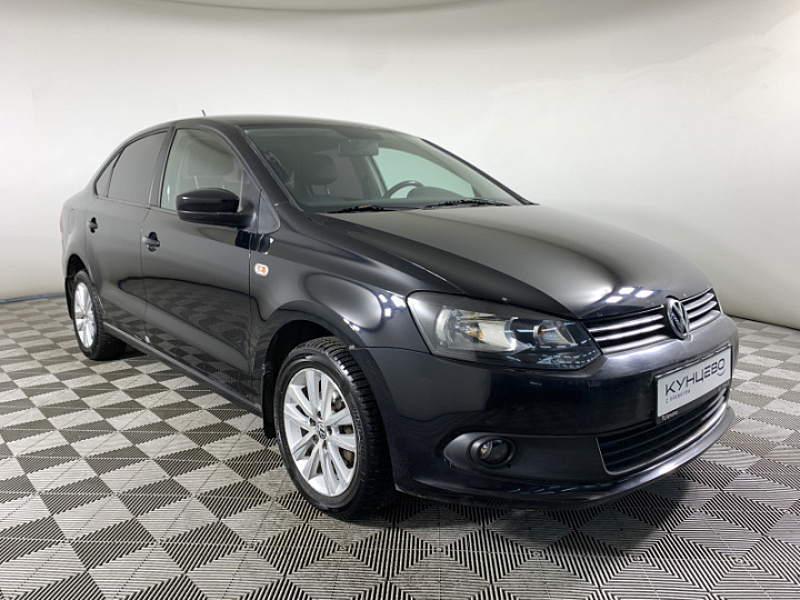 VOLKSWAGEN Polo 1.6, 2013 года, Механика, ЧЕРНЫЙ