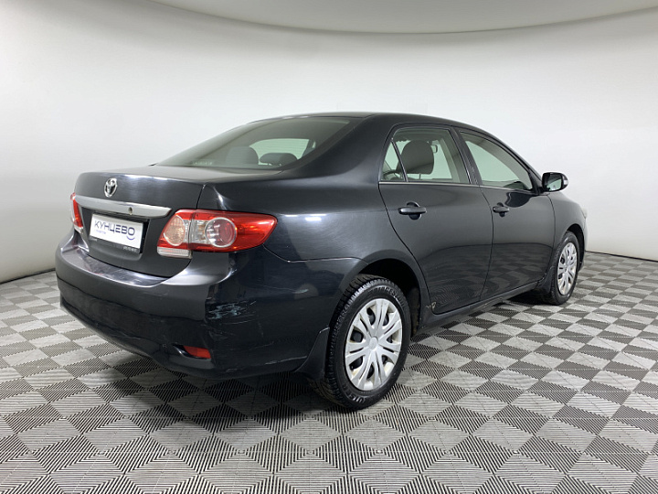 TOYOTA Corolla 1.6, 2011 года, Автоматическая, ЧЕРНЫЙ
