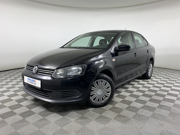 VOLKSWAGEN Polo 1.6, 2013 года, Автоматическая, ЧЕРНЫЙ