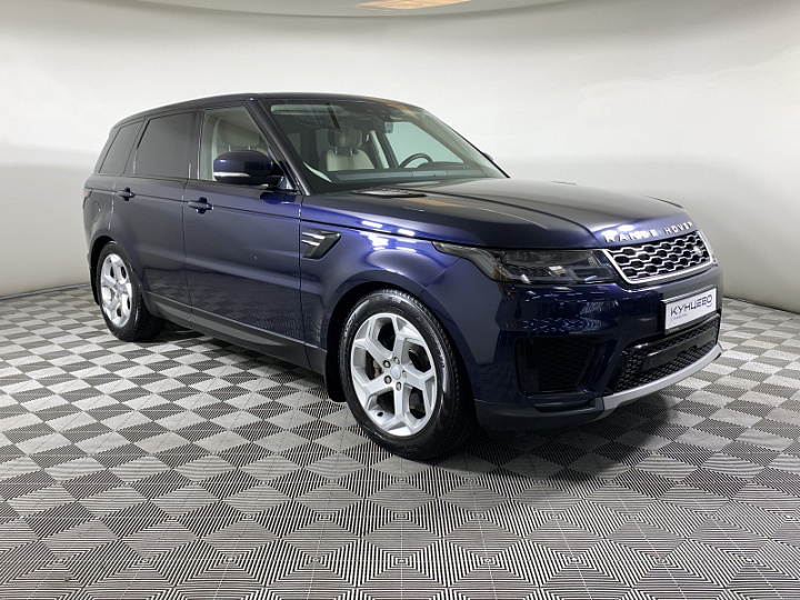 Land Rover Range Rover Sport 3, 2018 года, Автоматическая, ТЕМНО-СИНИЙ
