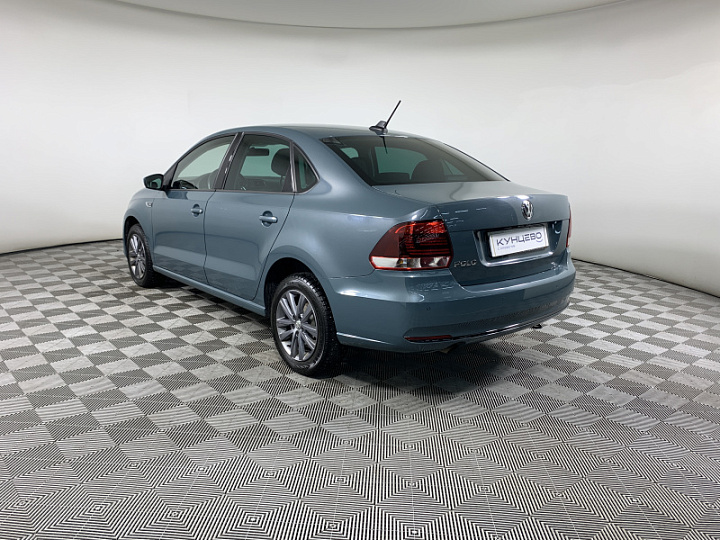 VOLKSWAGEN Polo 1.6, 2019 года, Автоматическая, серо-синий