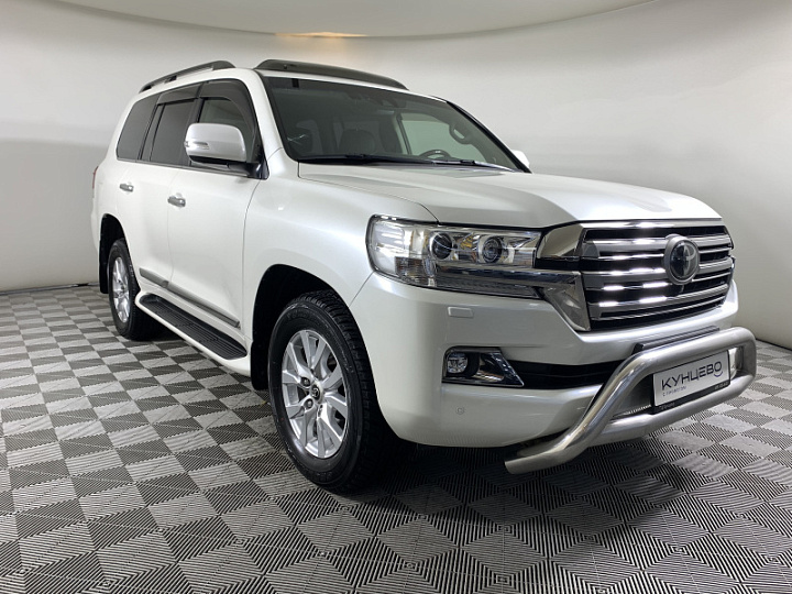 Toyota Land Cruiser 200 4.461, 2019 года, atm6, Белый