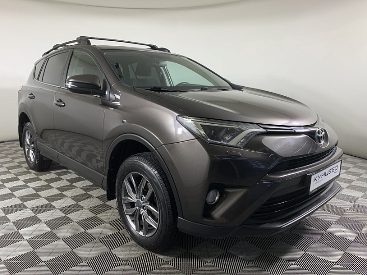 Toyota RAV4 2, 2018 года, Вариатор, Серо-коричневый