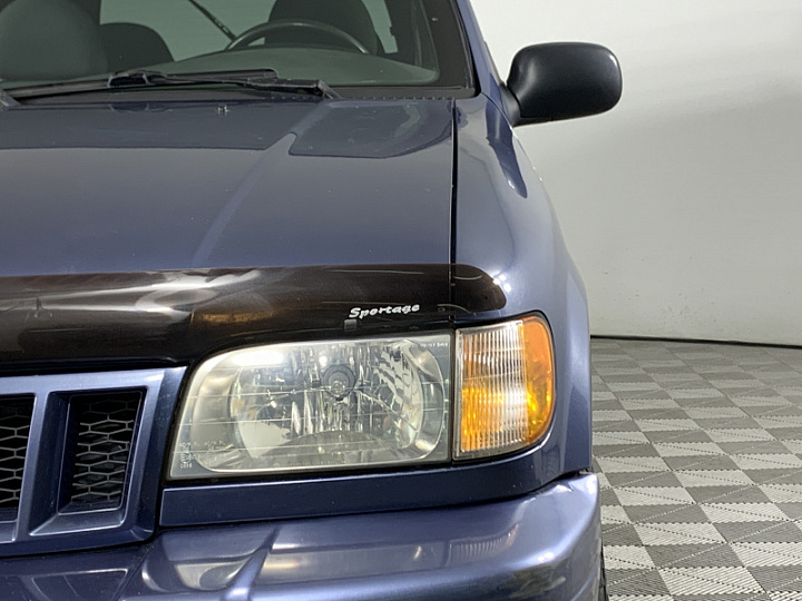 KIA Sportage 2, 2002 года, Автоматическая, ТЕМНО-СИНИЙ