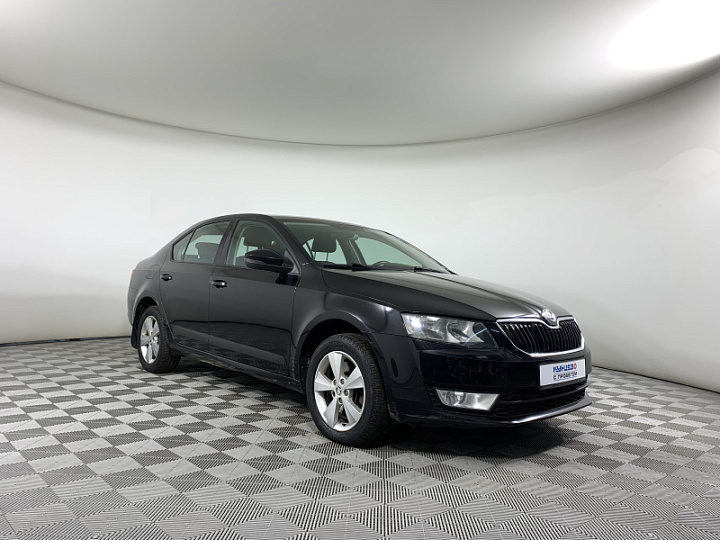 SKODA Octavia 1.8, 2017 года, Робот, ЧЕРНЫЙ