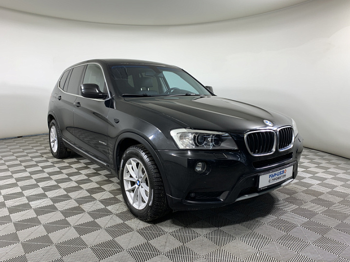 BMW X3 2, 2012 года, Автоматическая, ЧЕРНЫЙ