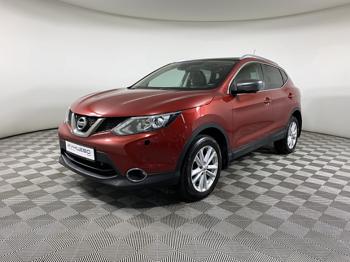 NISSAN Qashqai 2, 2014 года, Вариатор, КРАСНЫЙ