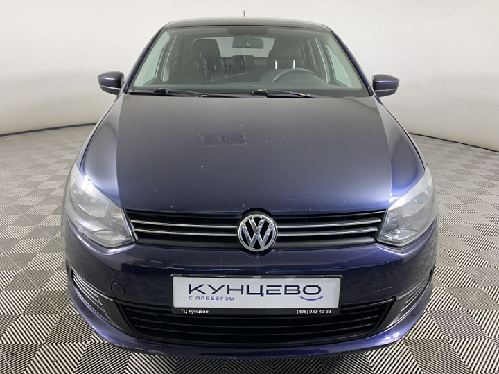 VOLKSWAGEN Polo 1.6, 2014 года, Автоматическая, ТЕМНО-СИНИЙ