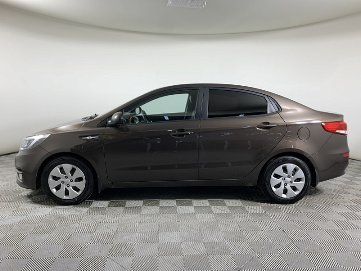 KIA Rio 1.6, 2016 года, Автоматическая, КОРИЧНЕВЫЙ
