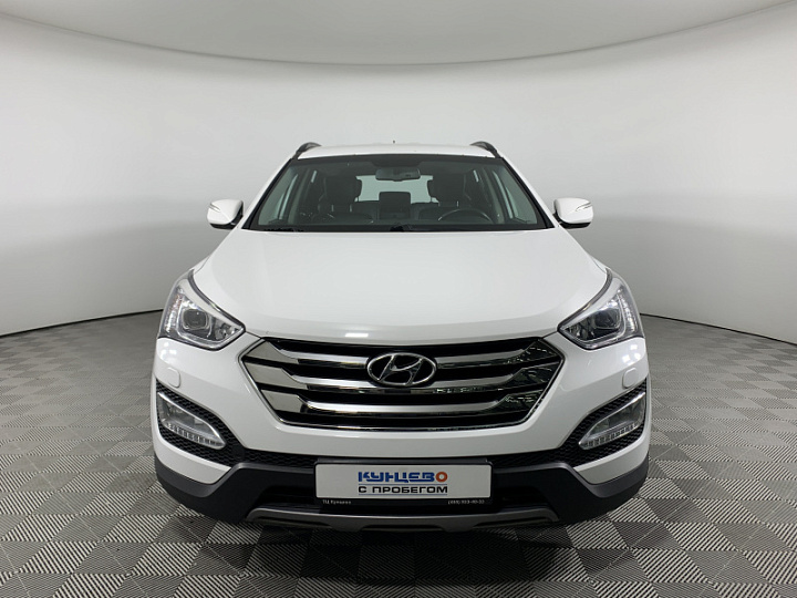 HYUNDAI Santa Fe 2.4, 2012 года, Автоматическая, БЕЛЫЙ