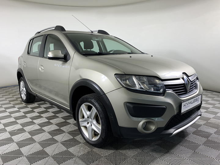 RENAULT Sandero Stepway 1.6, 2015 года, Автоматическая, БЕЖЕВЫЙ