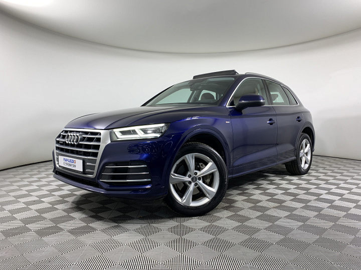 AUDI Q5 2, 2017 года, Робот, СИНИЙ