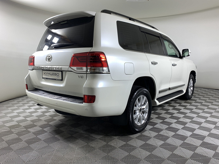 Toyota Land Cruiser 200 4.461, 2019 года, atm6, Белый