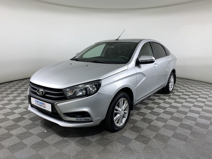 Lada Vesta 1.6, 2019 года, Механика, Серебристый