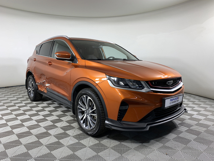GEELY Coolray 1.5, 2020 года, Робот, ОРАНЖЕВЫЙ