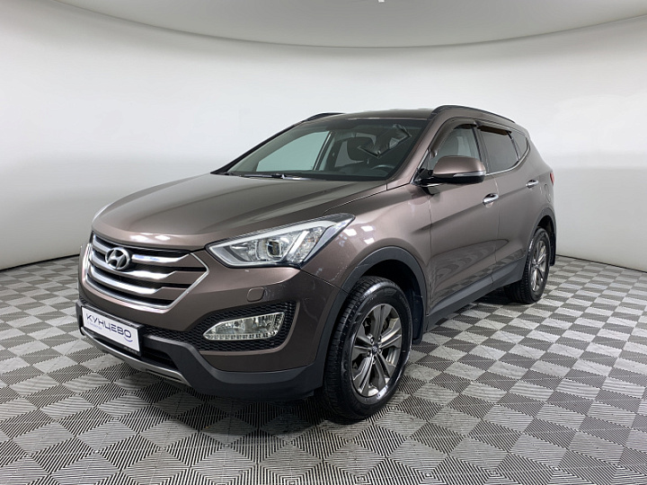 HYUNDAI Santa Fe 2.4, 2014 года, Автоматическая, КОРИЧНЕВЫЙ