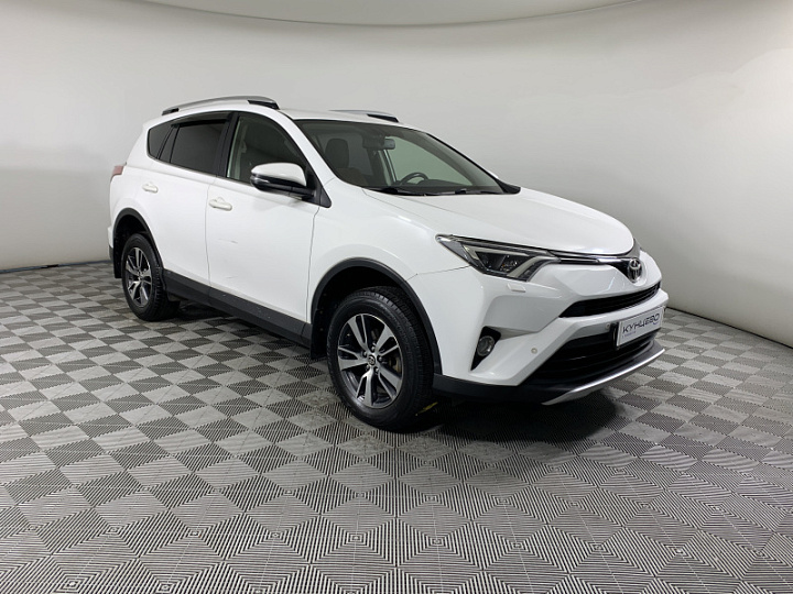 TOYOTA RAV4 2, 2015 года, Вариатор, БЕЛЫЙ