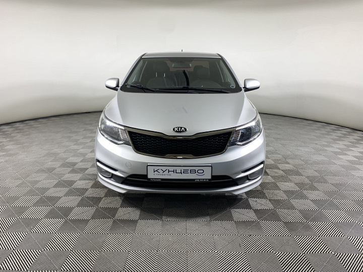 KIA Rio 1.6, 2017 года, Автоматическая, Серебристый