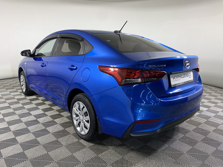 HYUNDAI Solaris 1.6, 2017 года, Автоматическая, СИНИЙ