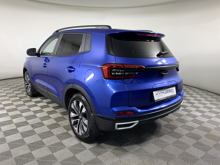 CHERY Tiggo 4 1.5, 2021 года, Робот, СИНИЙ