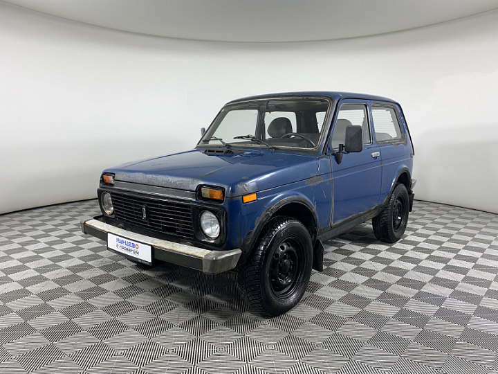 ВАЗ 2121 (4x4) «Нива» 1.7, 2006 года, Механика, Сине-зеленый