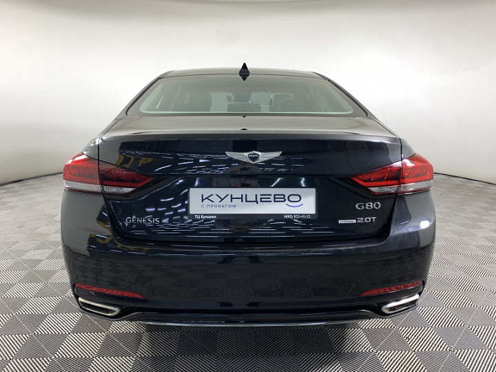 Genesis G80 2, 2018 года, Автоматическая, ЧЕРНЫЙ