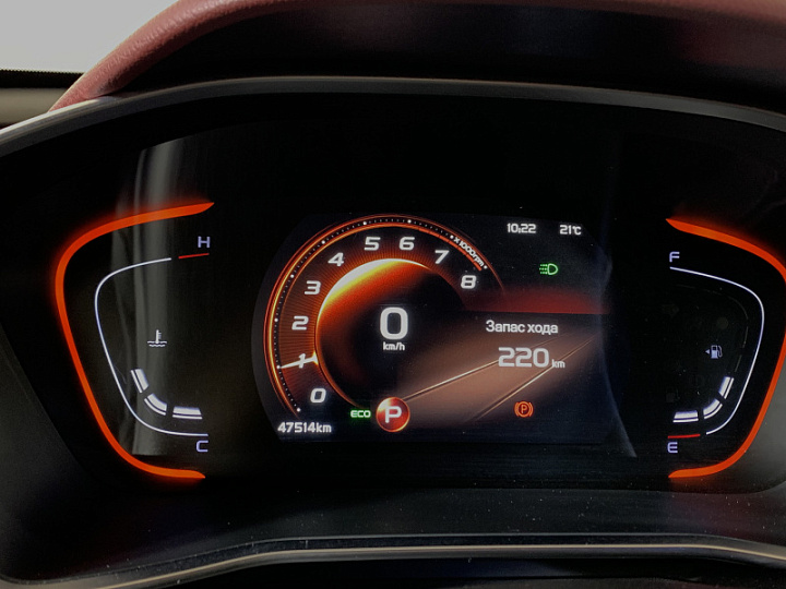Geely Coolray 1.5, 2023 года, Робот, Красный