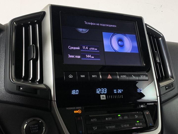 Toyota Land Cruiser 200 4.461, 2019 года, atm6, Белый