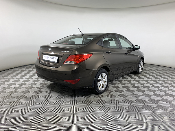 HYUNDAI Solaris 1.4, 2014 года, Автоматическая, КОРИЧНЕВЫЙ