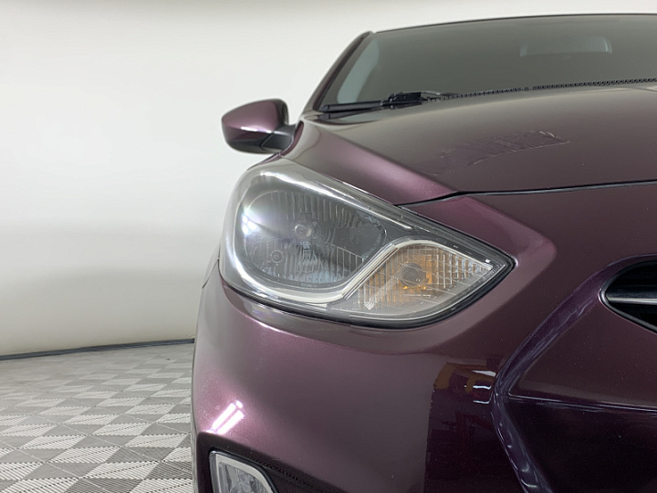 HYUNDAI Solaris 1.6, 2012 года, Механика, ФИОЛЕТОВЫЙ