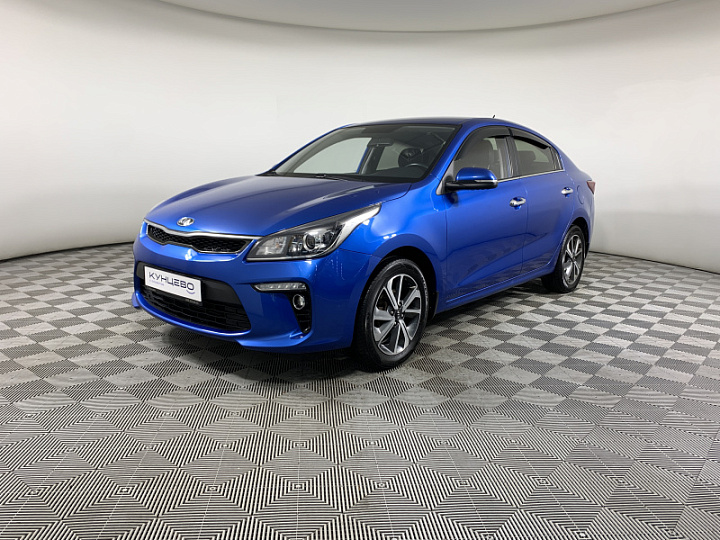 KIA Rio 1.6, 2019 года, Автоматическая, СИНИЙ